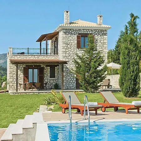 Spanochori Sleeps 6 Air Con Wifi Villa Kariótai